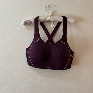 Victoria's Secret VSX Dark Purple Sports Bra- The Standout